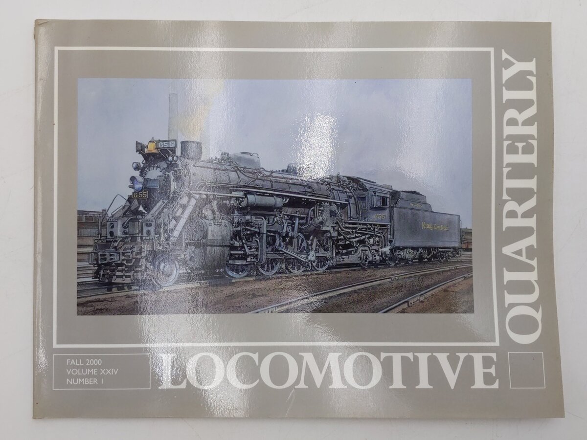 Locomotive Quarterly Fall 2000 Volume XXIV No.1 Paperback Book Jack W. Farrell EX
