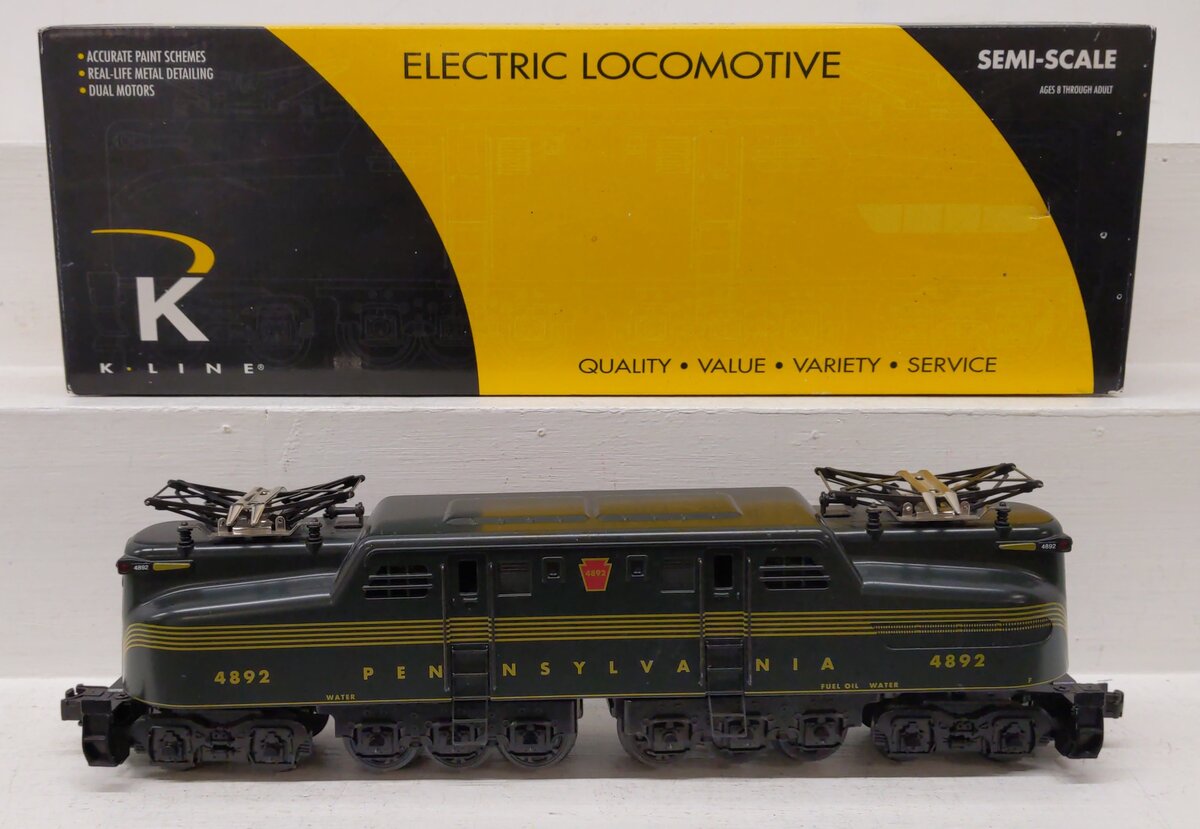 K-Line K2780-48921C O Pennsylvania KCC Exclusive Electric Locomotive #4892 EX/Box