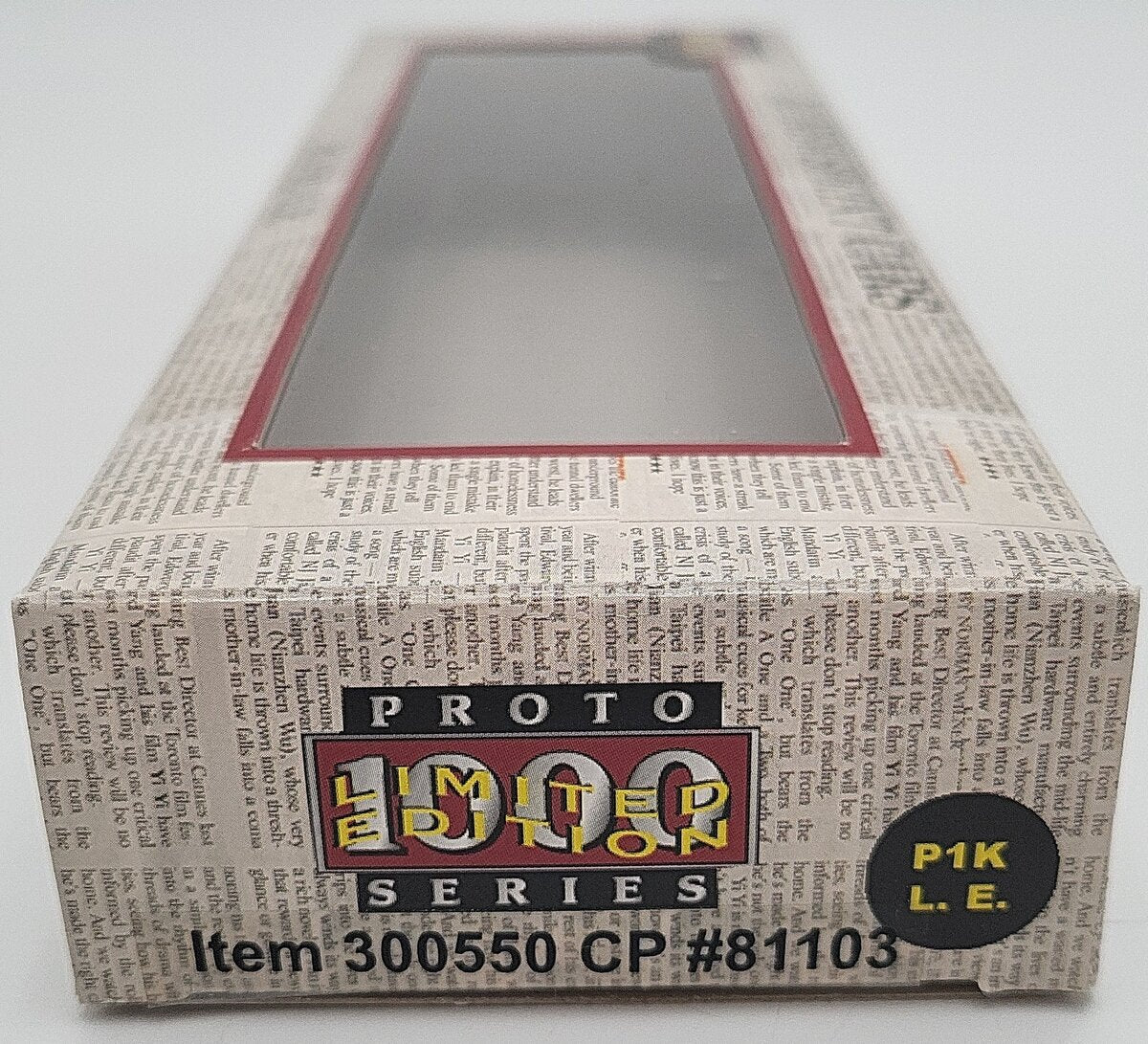 Proto 1000 300550 HO Scale Canadian Pacific 50' Newspaper Boxcar #81103 LN/Box