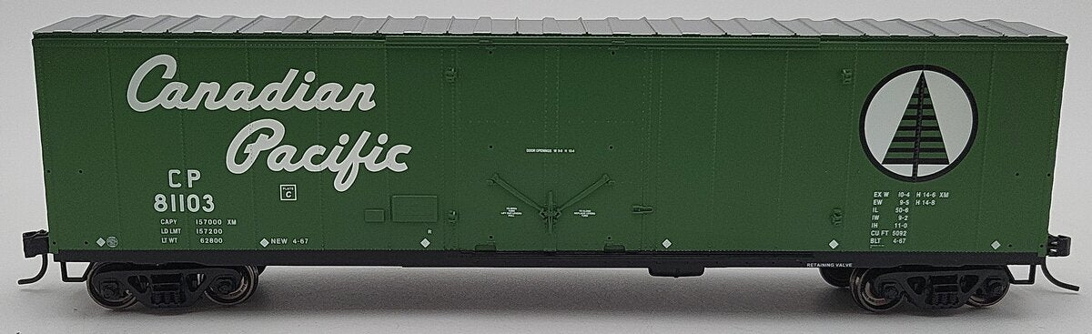 Proto 1000 300550 HO Scale Canadian Pacific 50' Newspaper Boxcar #81103 LN/Box