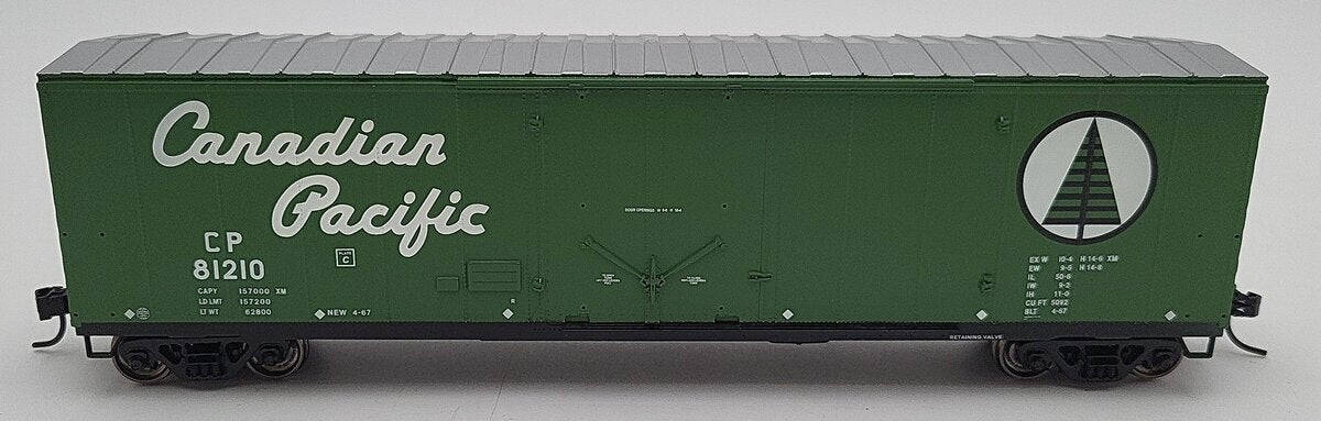 Proto 1000 300554 HO Scale Canadian Pacific 50' Newspaper Boxcar #81210 EX/Box