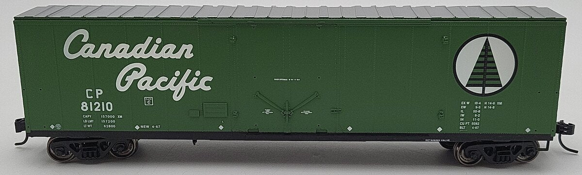 Proto 1000 300554 HO Scale Canadian Pacific 50' Newspaper Boxcar #81210 EX/Box