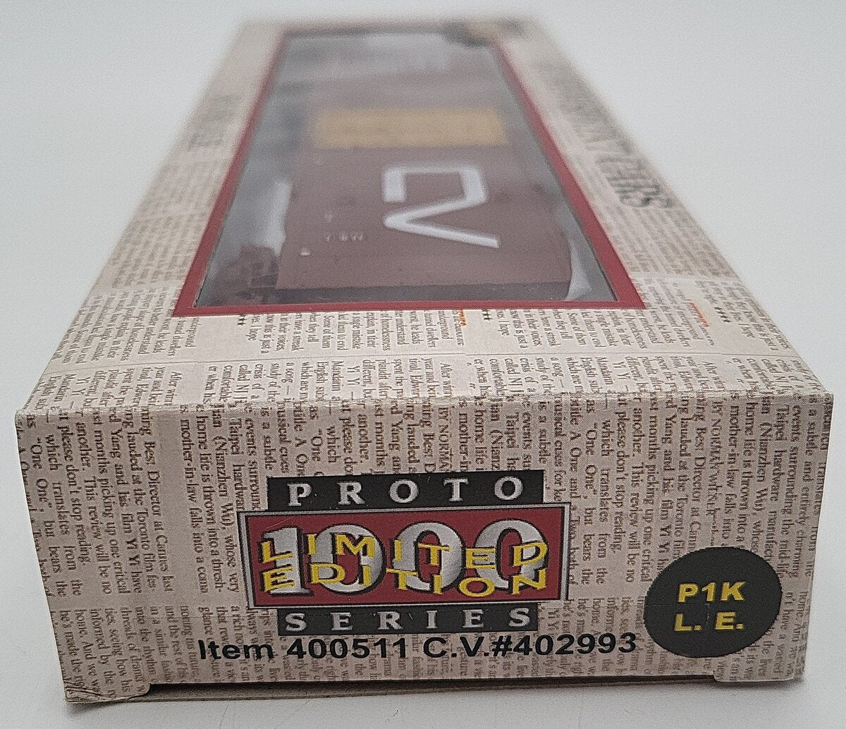 Proto 1000 400511 HO Scale Central Vermont 50' Newsprint Box Car #402993 LN/Box