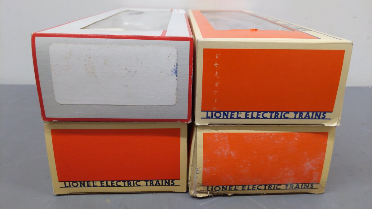 Lionel and Others O Assorted Freight Cars 360794, 121091, 844304, 17127 [4] EX/Box