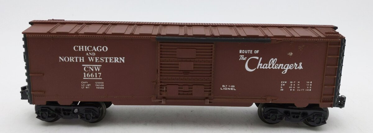 Lionel 6-16617 O Gauge Chicago & Northwestern Boxcar with ETD EX/Box