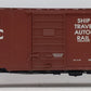 USA Trains R19201C G Union Pacific 40' Box Car #284217 w/ Metal Wheels VG