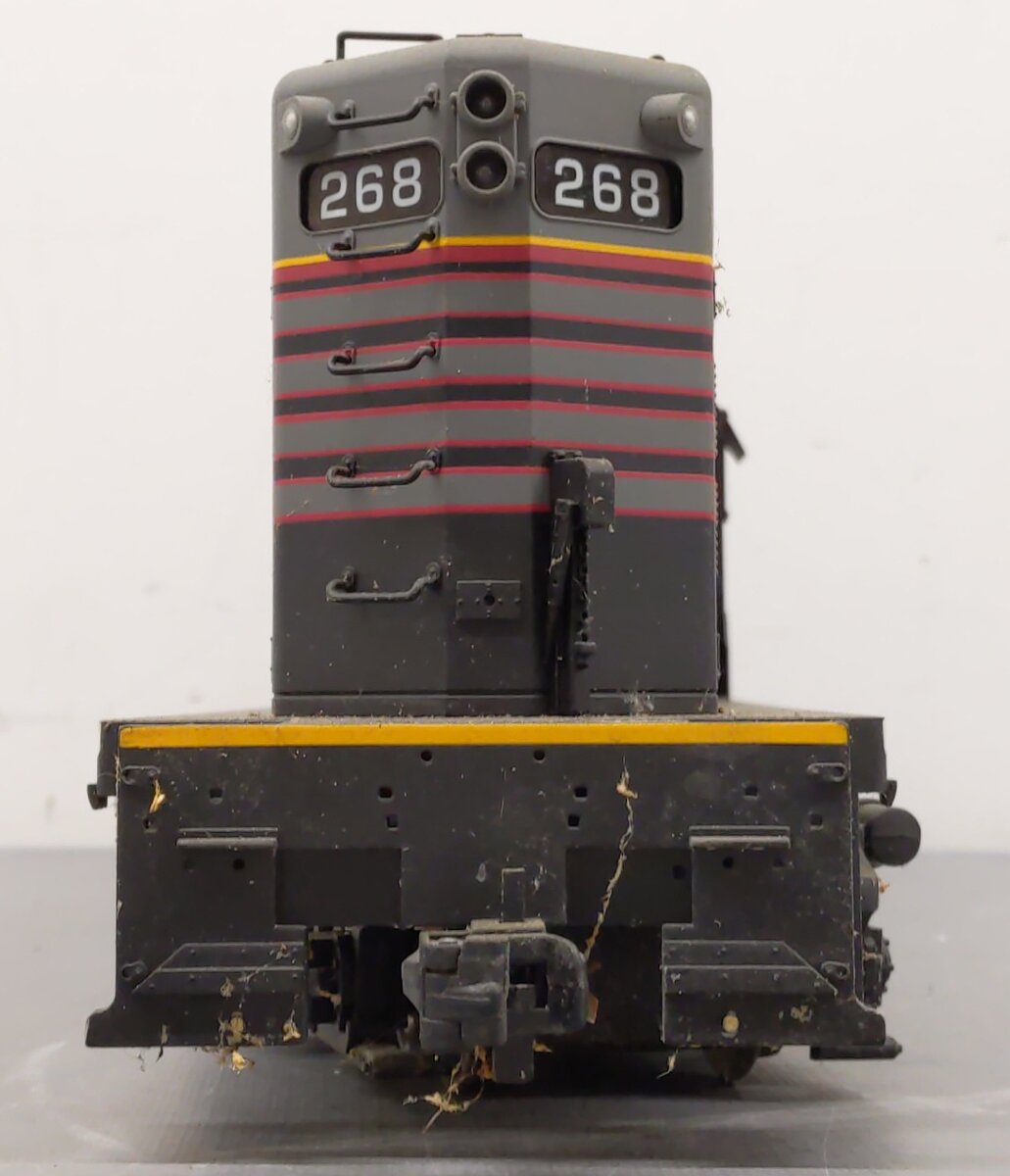 USA Trains 22101 G Burlington GP-7 Diesel Locomotive #268 VG/Box
