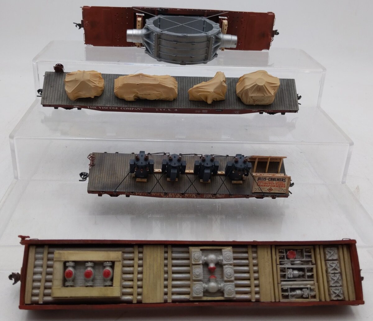 HO Scale Flatcars & Gondola w/Custom Loads #50951/4/939794/470092 [4]