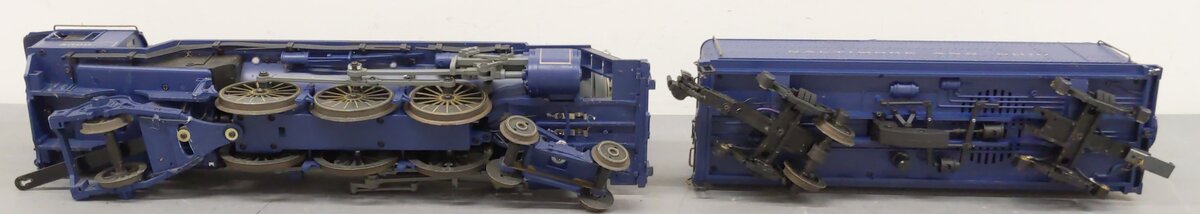Aristo-Craft 21402 G B&O Blue Comet 4-6-2 Steam Locomotive w/ Tender #5300 VG