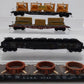 HO Scale Flatcars & Gondola w/Custom Loads #40429/23013/6743/70067 [4]
