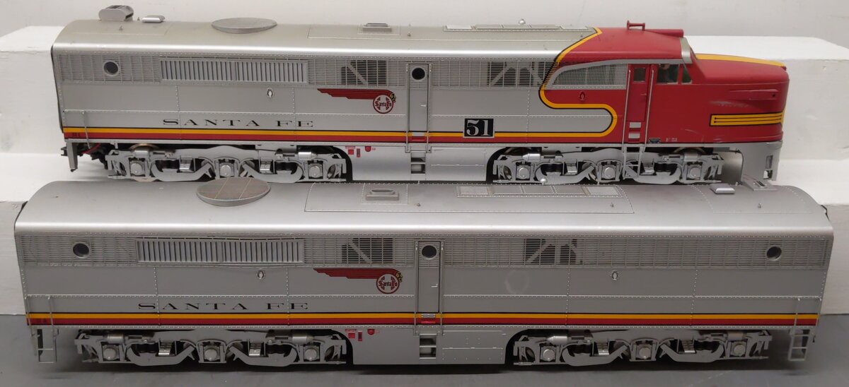 USA Trains R22404-1 G Santa Fe Alco PA-1/PB-1 Diesel Locomotive Set VG