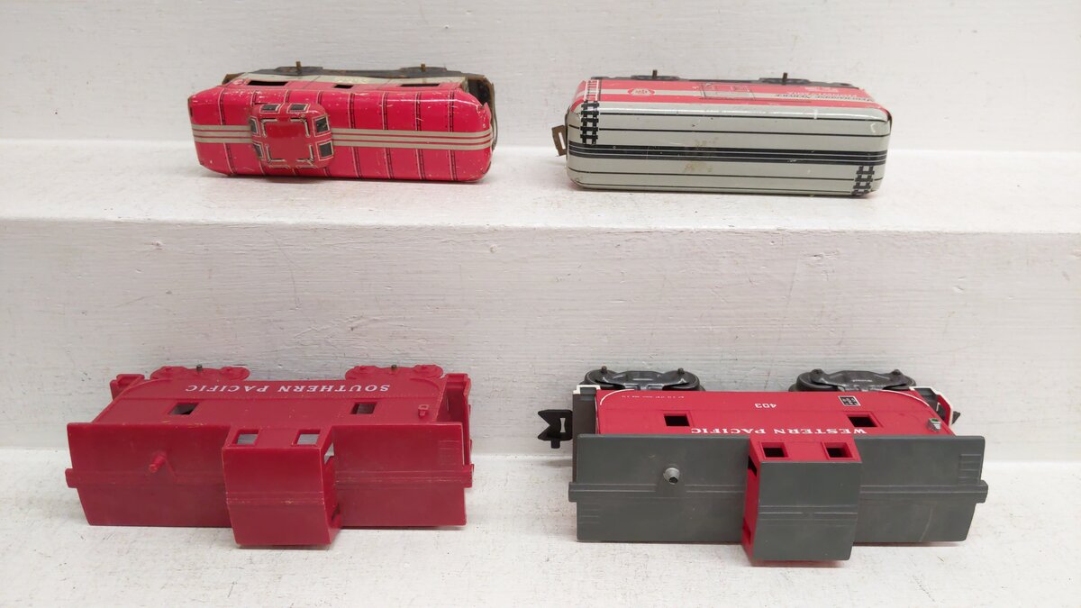 Marx Vintage Prewar Tinplate Freight Cars [4] VG