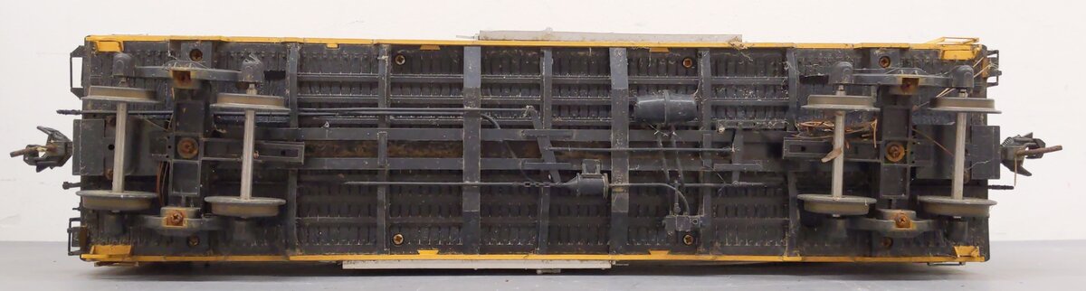 USA Trains R19209A G Rio Grande 40 Ft. PS-1 Steel Box Car #69676 - Metal Wheels VG/Box