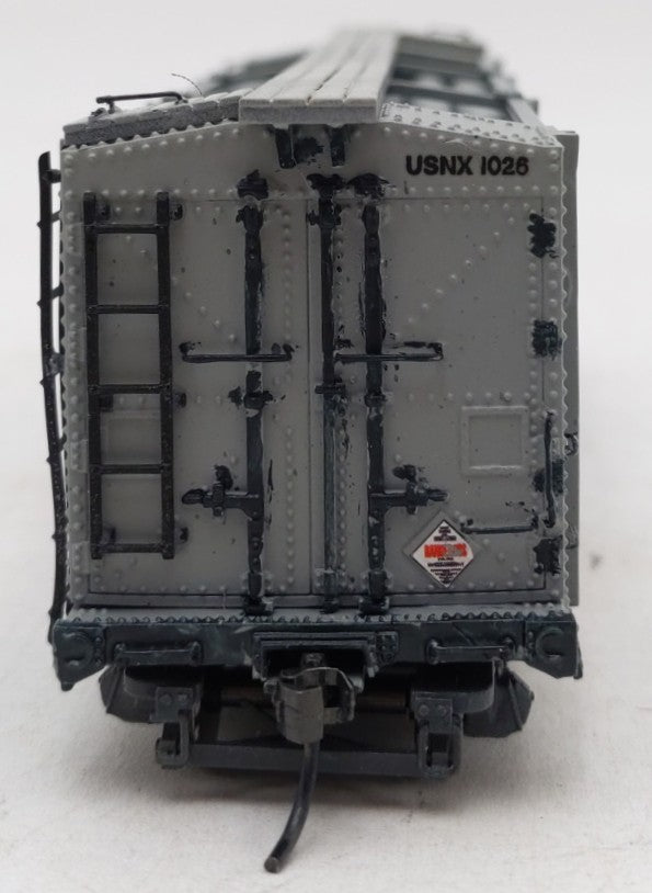Beaver Models HO US Navy GATX 3rd Generation Helium Tank Car Kit #1026-Assembled EX