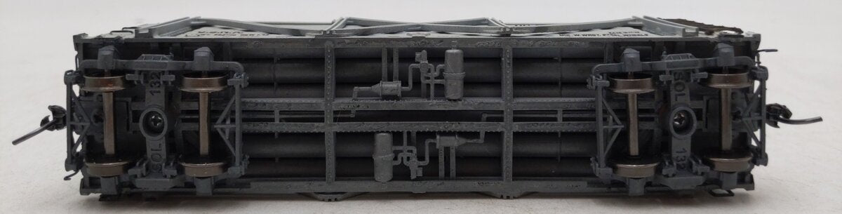 Beaver Models HO US Navy GATX 3rd Generation Helium Tank Car Kit #1065-Assembled EX