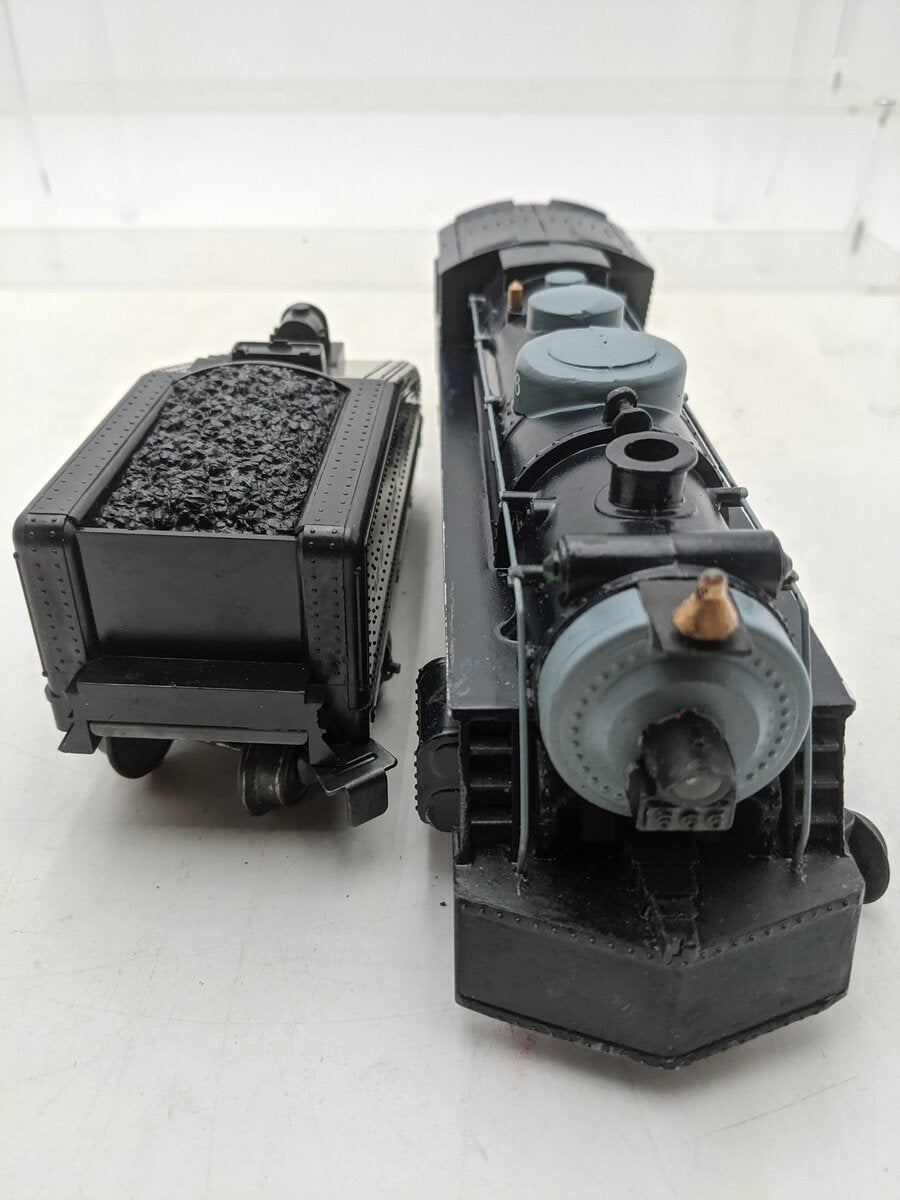 Marx 666 Vintage O 2-4-2 Die-cast Steam Locomotive