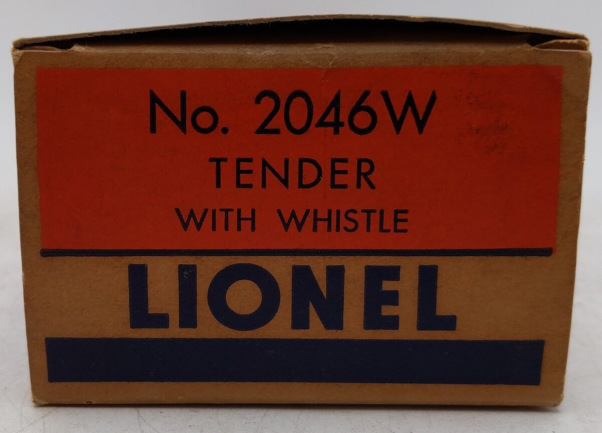 Lionel 2046W Vintage O Lionel Lines Whistle Tender VG/Box