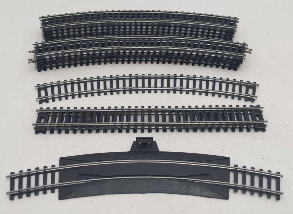 Bachmann 44-2779 HO Gauge Assorted Straight & Curved Track Sections [14] VG