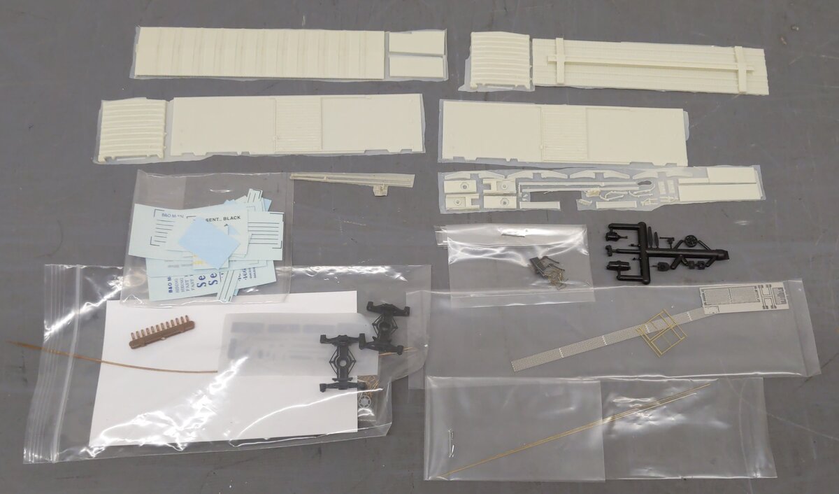 Sunshine Models 81.1 HO B&O M-55C 10' Boxcar Kit LN