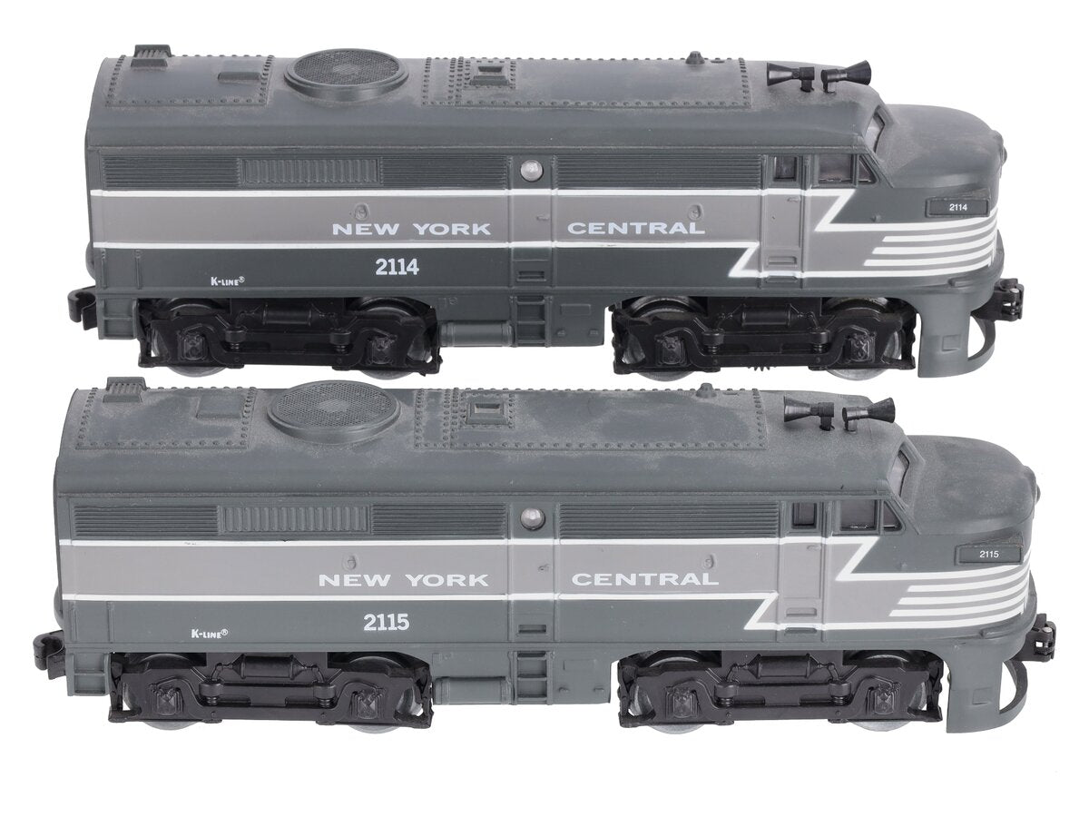 K-Line K2114 O New York Central Alco AA Diesel Locomotive Set EX/Box