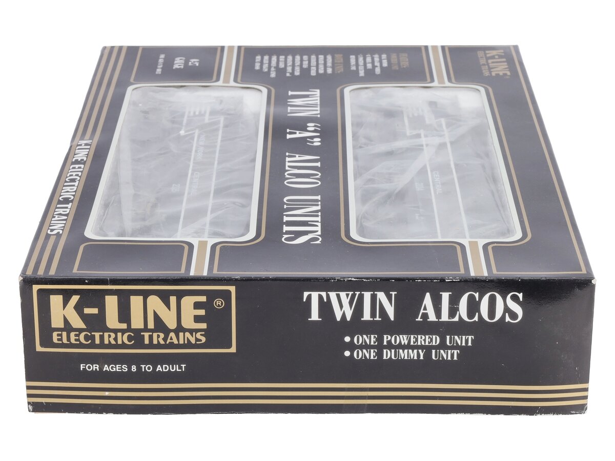 K-Line K2114 O New York Central Alco AA Diesel Locomotive Set EX/Box
