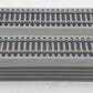 Bachmann 92123-A4 HO Nickel Silver Straight E-Z Track Sections (10) EX
