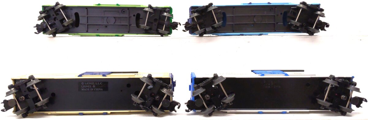 Lionel Assorted O Gauge "I Love" Boxcars: 19969, 19986, 29908, 29921 [4] LN/Box
