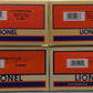 Lionel Assorted O Gauge "I Love" Boxcars: 19969, 19986, 29908, 29921 [4] LN/Box