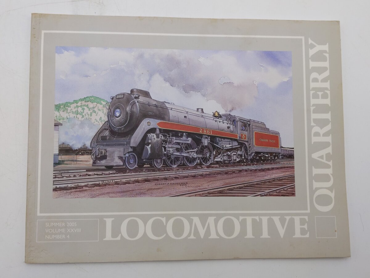 Locomotive Quarterly 2005 Summer Vol 28 #4 Paperback Book By Jack W. Jarrell EX