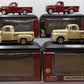 Road Signature 1:43 Diecast Ford & GMC Pick Up Trucks [4] EX/Box