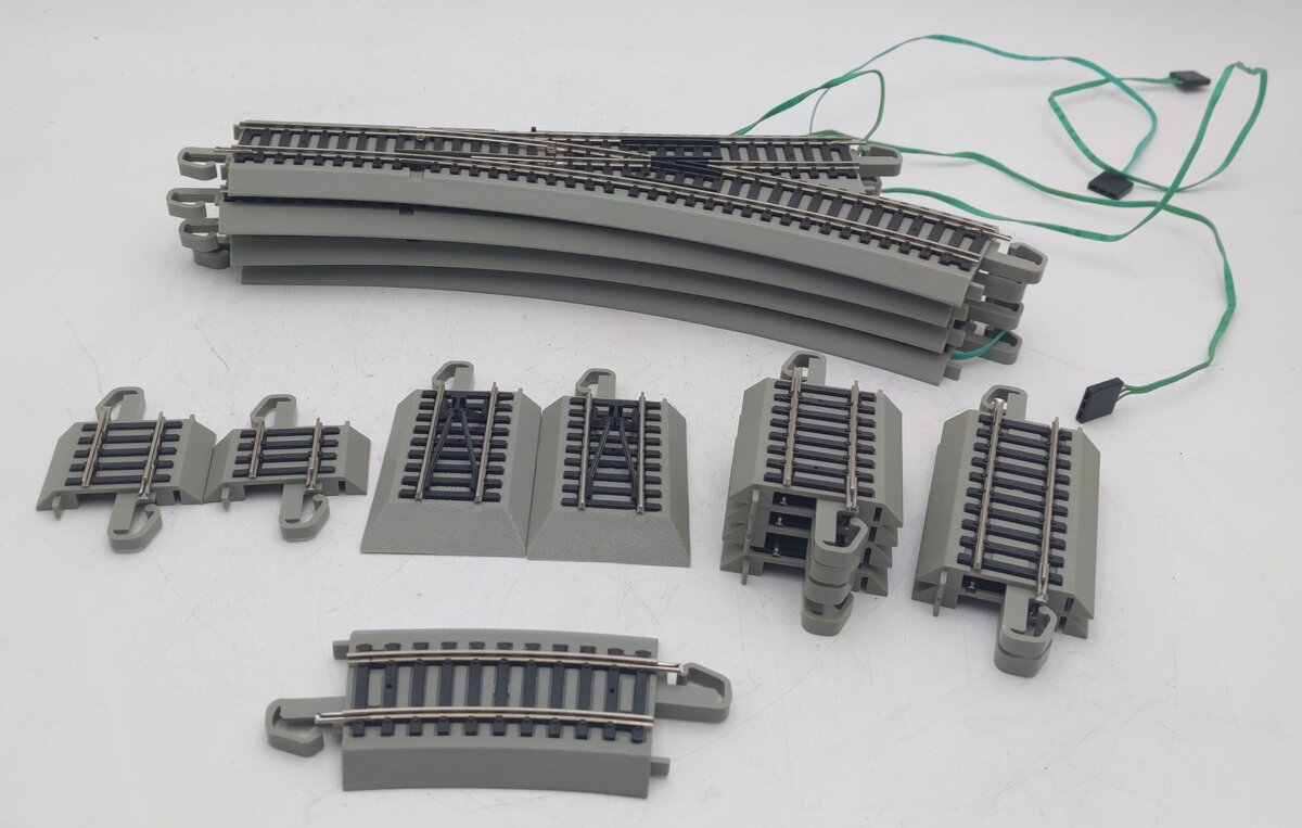 Bachmann HO Gauge Assorted E-Z Track Sections [15] EX