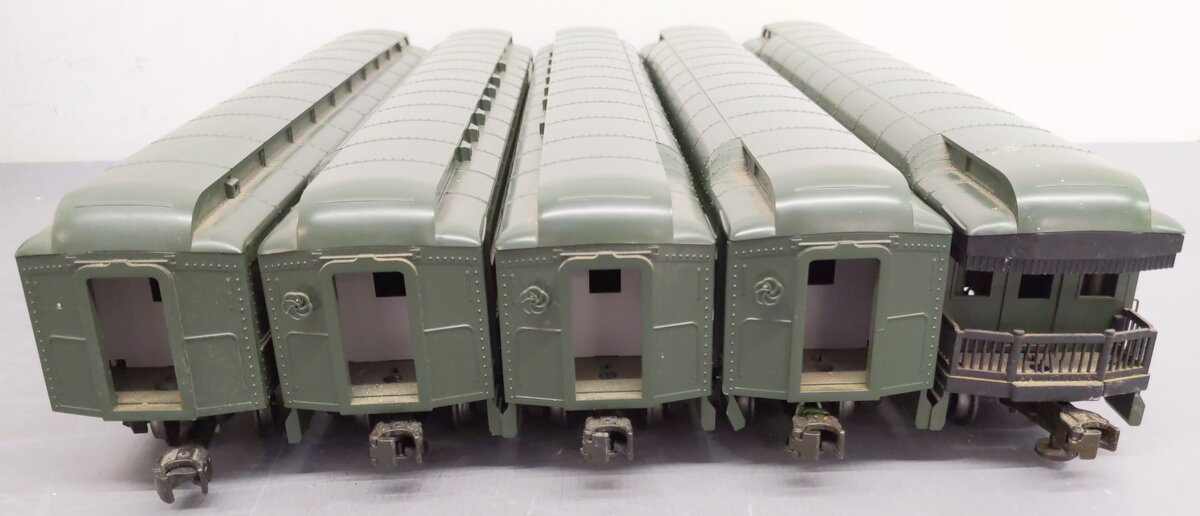 Williams 2402 O Gauge Santa Fe Madison 5-Car Passenger Set EX/Box