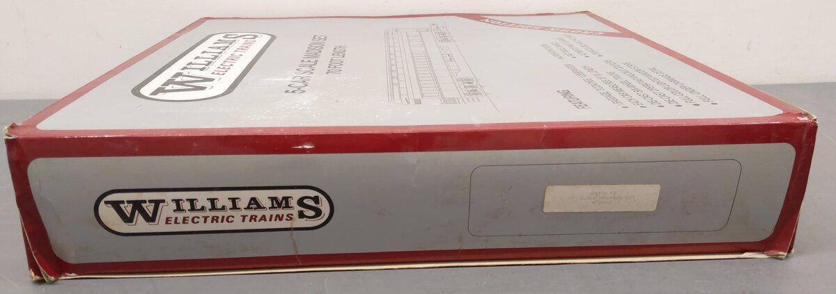 Williams 2402 O Gauge Santa Fe Madison 5-Car Passenger Set EX/Box