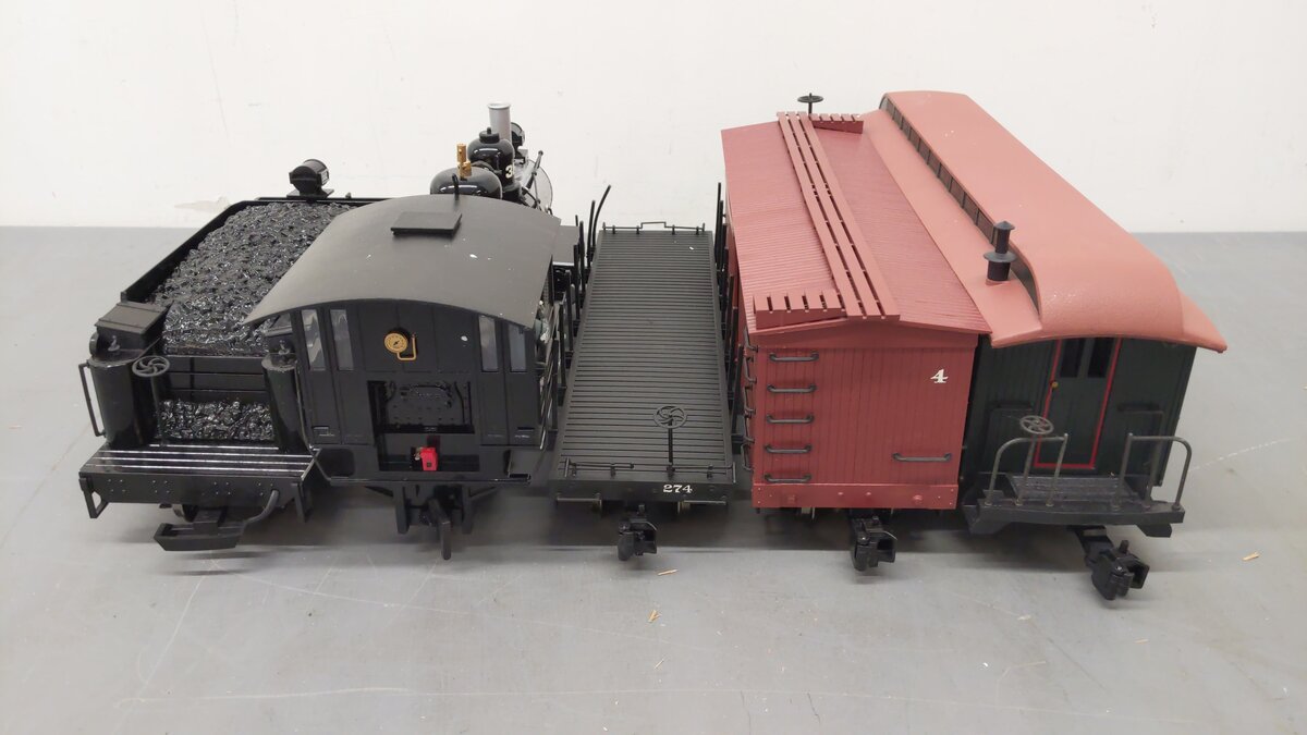 Bachmann 90039 Casey Jones G Gauge Steam Train Set VG/Box