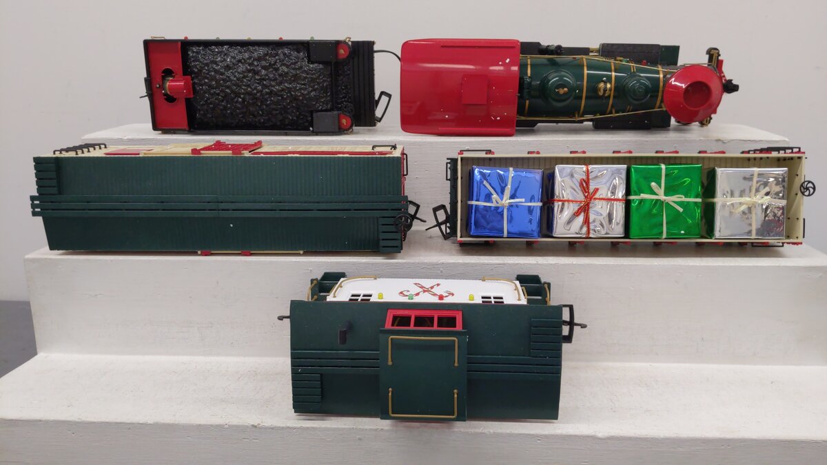 Bachmann 90061 Northern Lights G Gauge Steam Train Set VG/Box