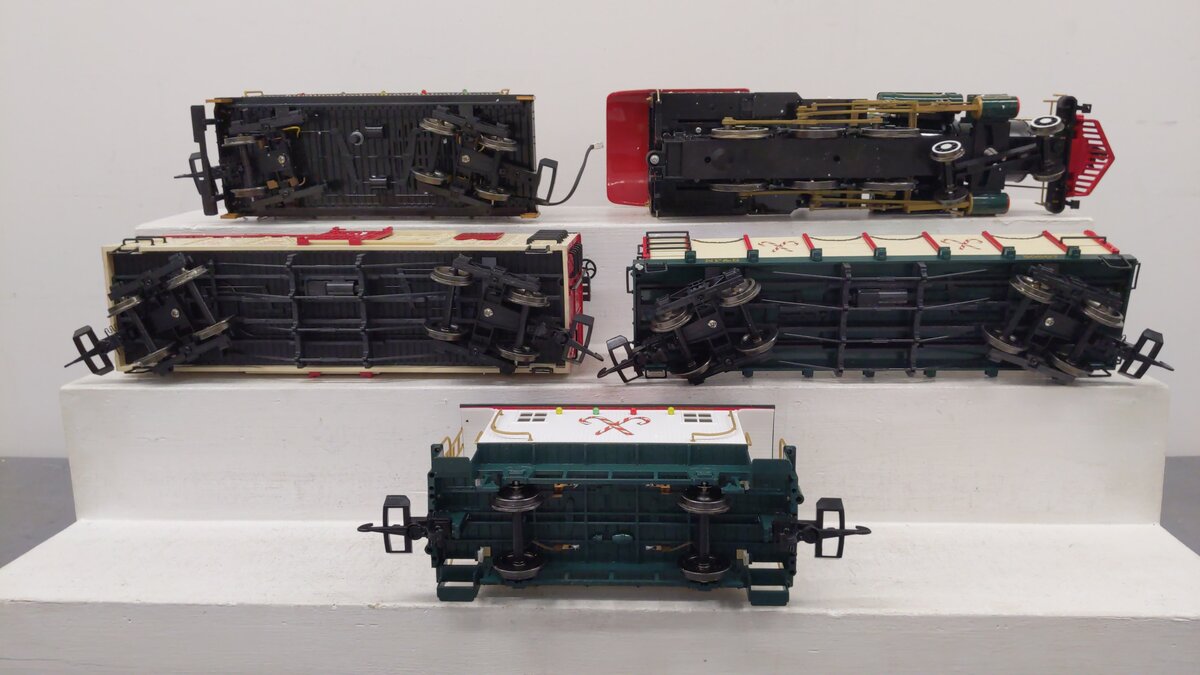 Bachmann 90061 Northern Lights G Gauge Steam Train Set VG/Box
