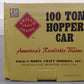 Aristo-Craft 41401 B&O 3 Bay 100K Coal Hopper #161402 (Metal Wheels) EX/Box