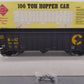 Aristo-Craft 41401 B&O 3 Bay 100K Coal Hopper #161402 (Metal Wheels) EX/Box