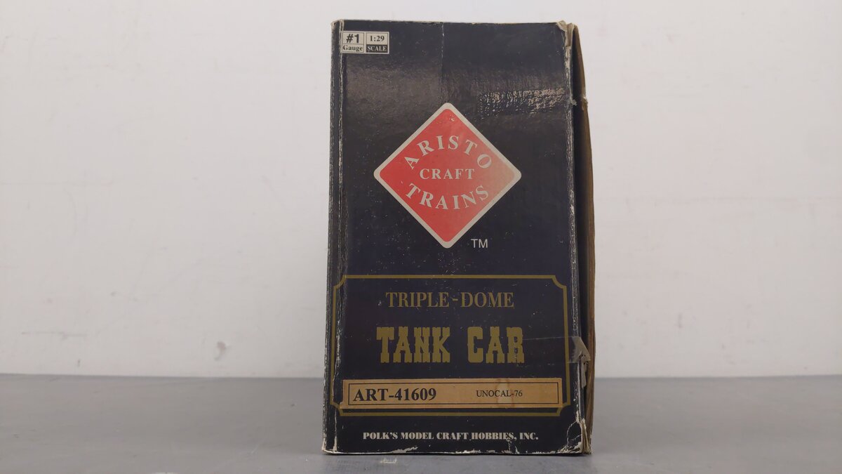 Aristo-Craft 41609 Union Oil 76 Triple Dome Tank Car EX/Box