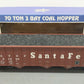 USA Trains R14002 G Santa Fe 70 Ton 3 Bay Coal Hoppers (Mineral Brown) EX/Box
