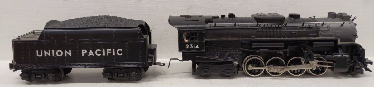 Lionel 6-28696 O UP Berkshire Jr. Steam Locomotive & Tender w/TrainSounds #2314 VG/Box