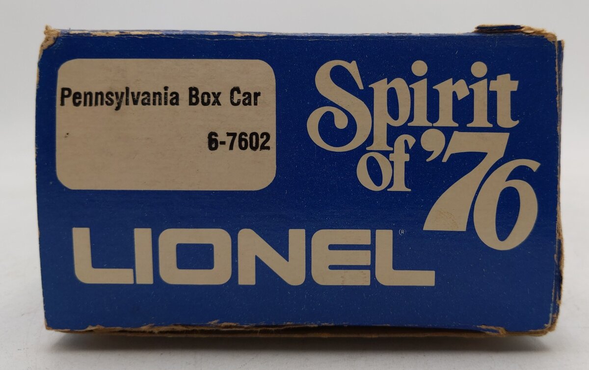 Lionel 6-7602 O Gauge Spirit of 76 State of Pennsylvania Boxcar #7602 EX/Box