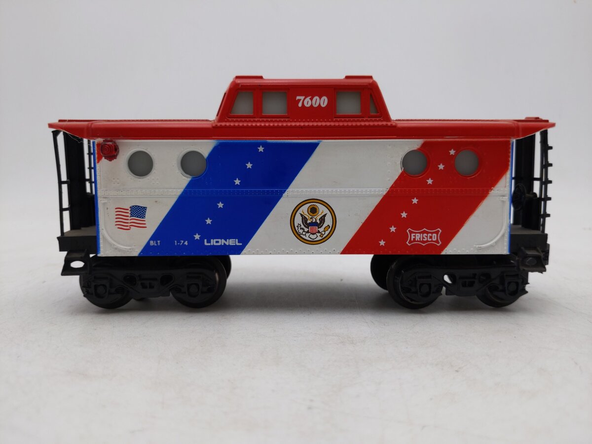 Lionel 6-7600 O Gauge Spirit of 76 N5C Porthole Lighted Caboose #7600 EX/Box