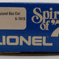 Lionel 6-7613 O Gauge Spirit of 76 State of Rhode Island Boxcar #7613 EX/Box