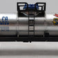 Lionel 6-9159 O Gauge Sunoco Chrome Single Dome Tank Car EX/Box