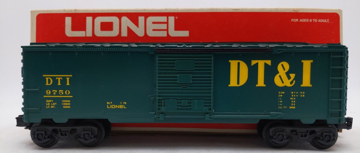 Lionel 6-9750 O Gauge Detroit Toledo and Ironton Box Car EX/Box