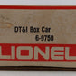 Lionel 6-9750 O Gauge Detroit Toledo and Ironton Box Car EX/Box