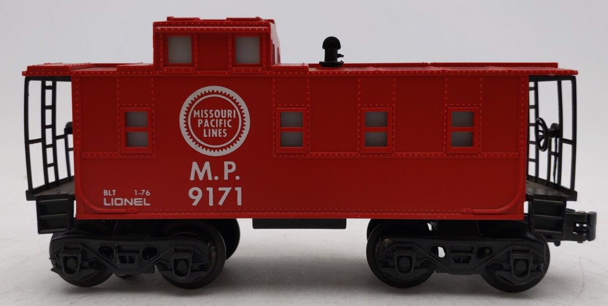 Lionel 6-9171 O Gauge Missouri Pacific Lighted Caboose EX/Box