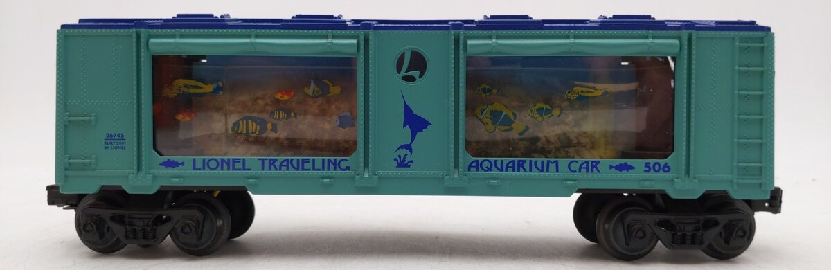 Lionel 6-26745 O Operating Aquarium Car LN/Box