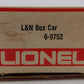 Lionel 6-9752 O Gauge Louisville and Nashville Boxcar EX/Box